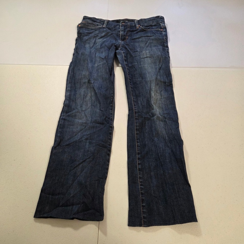 Joes Jeans Provocateur Bootcut Low Rise Dark Wash Denim Blue Jeans W26 CL#114M